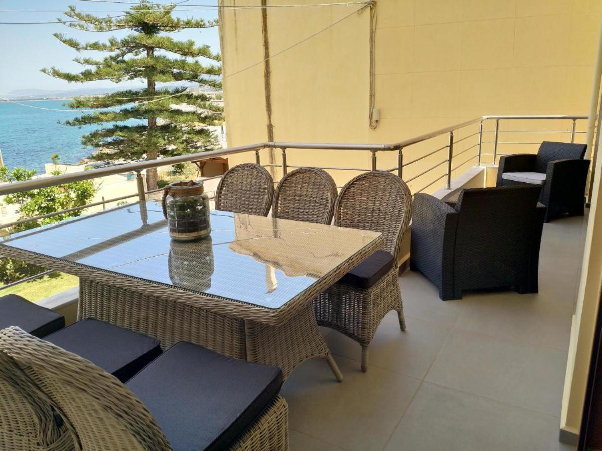 Seaview Apartment SUNRISE Near To Falassarna Beach Kolimvarion Exteriör bild