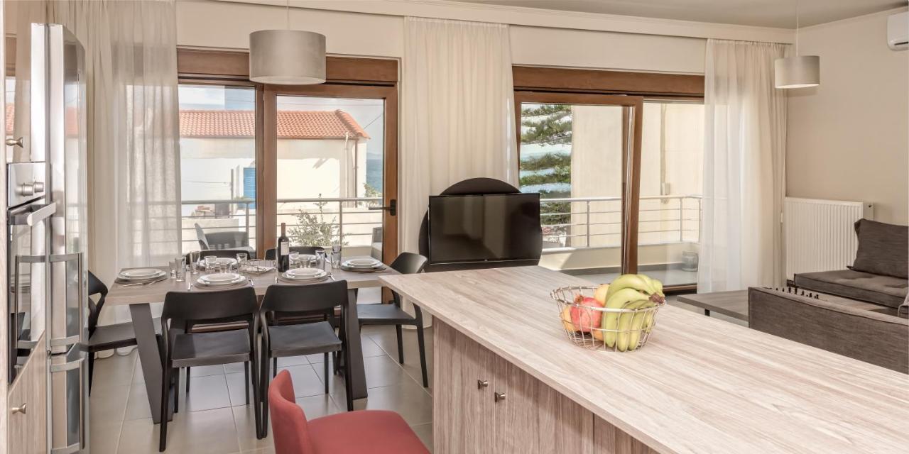 Seaview Apartment SUNRISE Near To Falassarna Beach Kolimvarion Exteriör bild